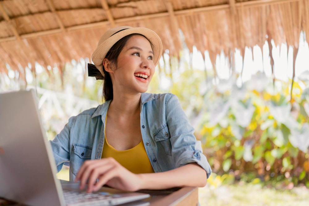 remote worker in china